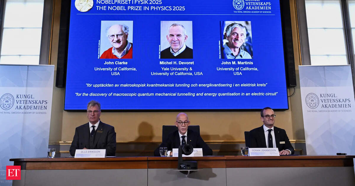 Meet Clarke, Devoret and Martinis — the 2025 Nobel laureates who brought quantum tunnelling to life
